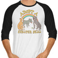 Adopt a Shelter Seal 3/4 Sleeve Raglan - Adult & Kids T-Shirts, Sweatshirts & Hoodies apparel design preview 1
