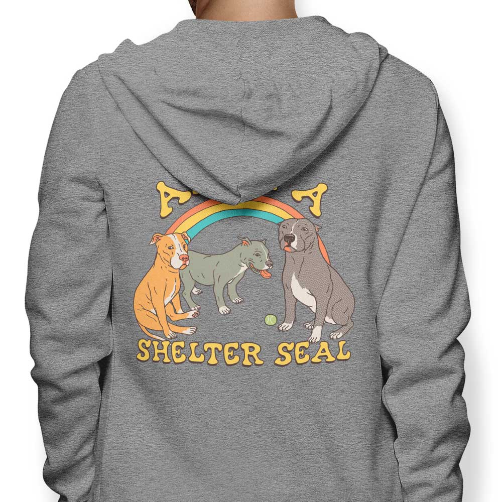 Adopt a Shelter Seal - Adult & Kids T-Shirts, Sweatshirts & Hoodies apparel design preview 1