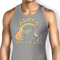 Adopt a Shelter Seal Tank Top - Adult & Kids T-Shirts, Sweatshirts & Hoodies apparel design preview 1