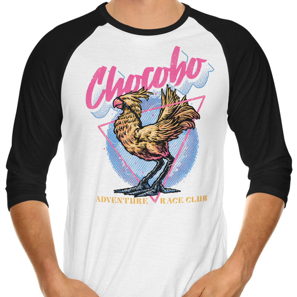 Adventure Racing Club 3/4 Sleeve Raglan - Adult & Kids T-Shirts, Sweatshirts & Hoodies apparel design preview 1