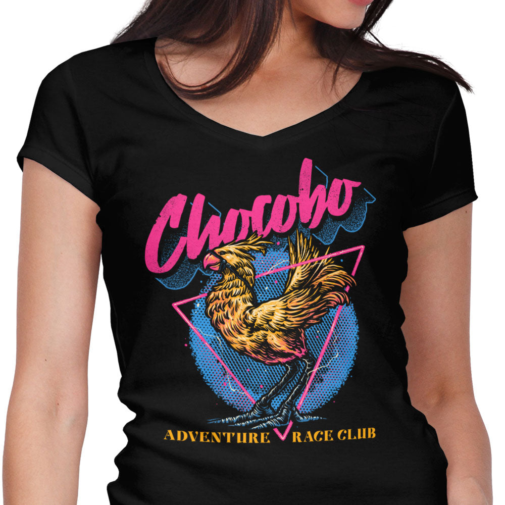 Adventure Racing Club Women's V-Neck - Adult & Kids T-Shirts, Sweatshirts & Hoodies apparel design preview 1