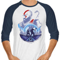 Adventures with My Father 3/4 Sleeve Raglan - Adult & Kids T-Shirts, Sweatshirts & Hoodies apparel design preview 1