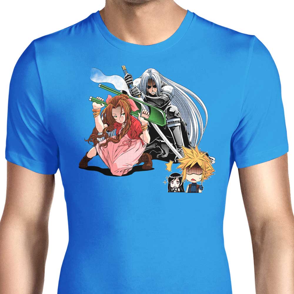 Aerith Ultimate Weapon Men's Apparel - Adult & Kids T-Shirts, Sweatshirts & Hoodies apparel design preview 1