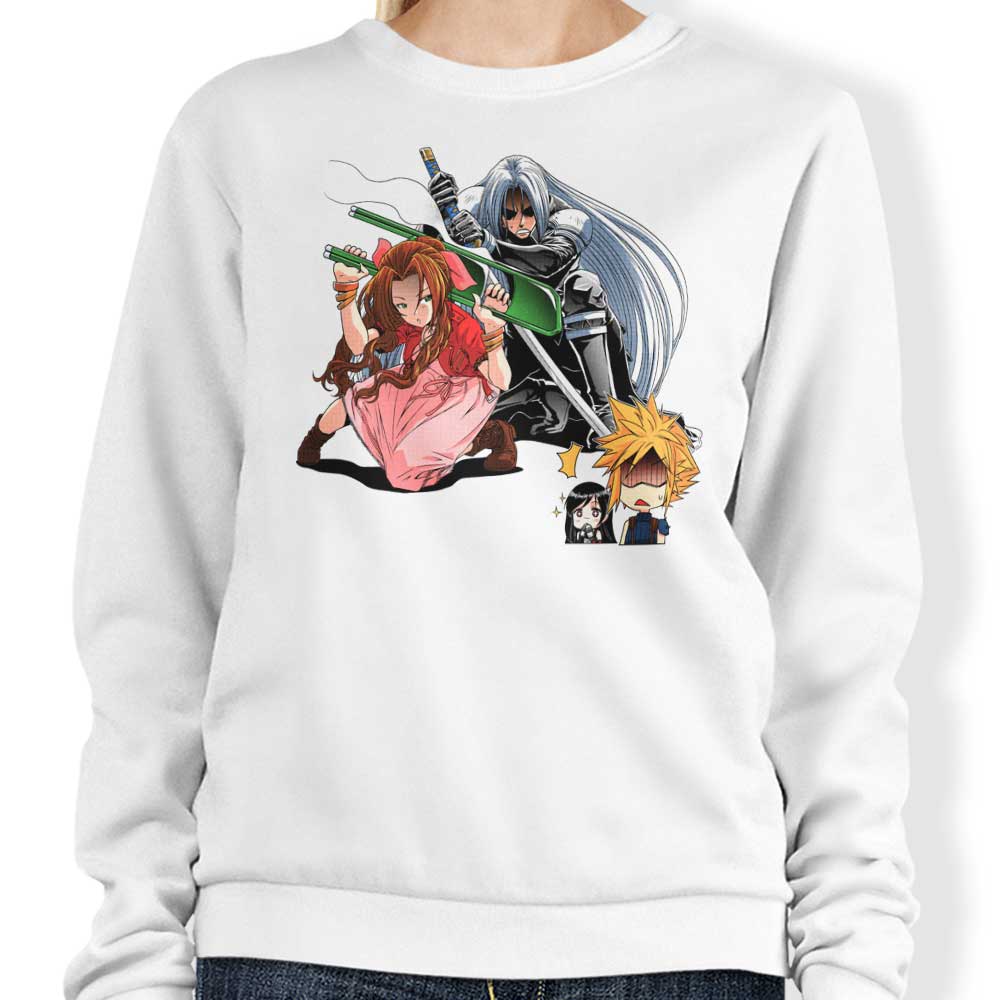 Aerith Ultimate Weapon - Adult & Kids T-Shirts, Sweatshirts & Hoodies apparel design preview 1