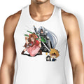 Aerith Ultimate Weapon Tank Top - Adult & Kids T-Shirts, Sweatshirts & Hoodies apparel design preview 1