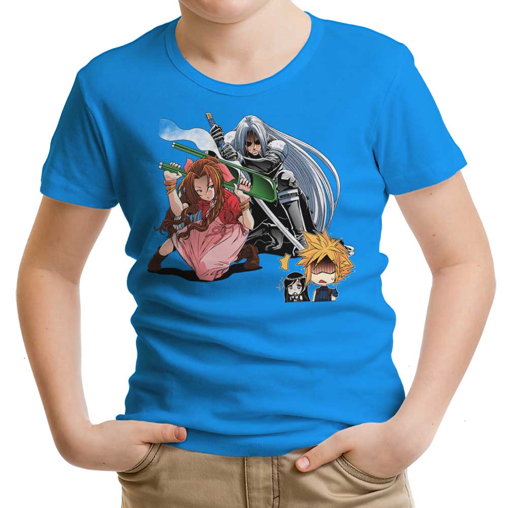 Aerith Ultimate Weapon Youth Apparel - Adult & Kids T-Shirts, Sweatshirts & Hoodies apparel design preview 1