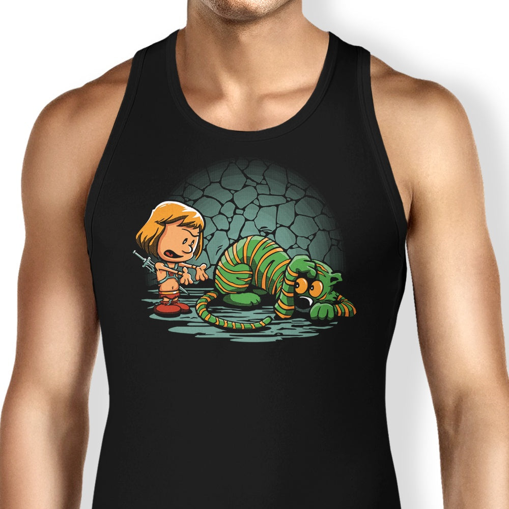Afraid of Your Own Shadow Tank Top - Adult & Kids T-Shirts, Sweatshirts & Hoodies apparel design preview 1