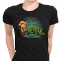Afraid of Your Own Shadow Women's Apparel - Adult & Kids T-Shirts, Sweatshirts & Hoodies apparel design preview 1