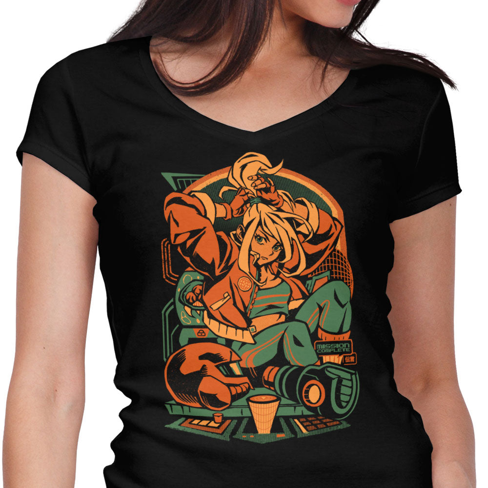 After the Mission Women's V-Neck - Adult & Kids T-Shirts, Sweatshirts & Hoodies apparel design preview 1