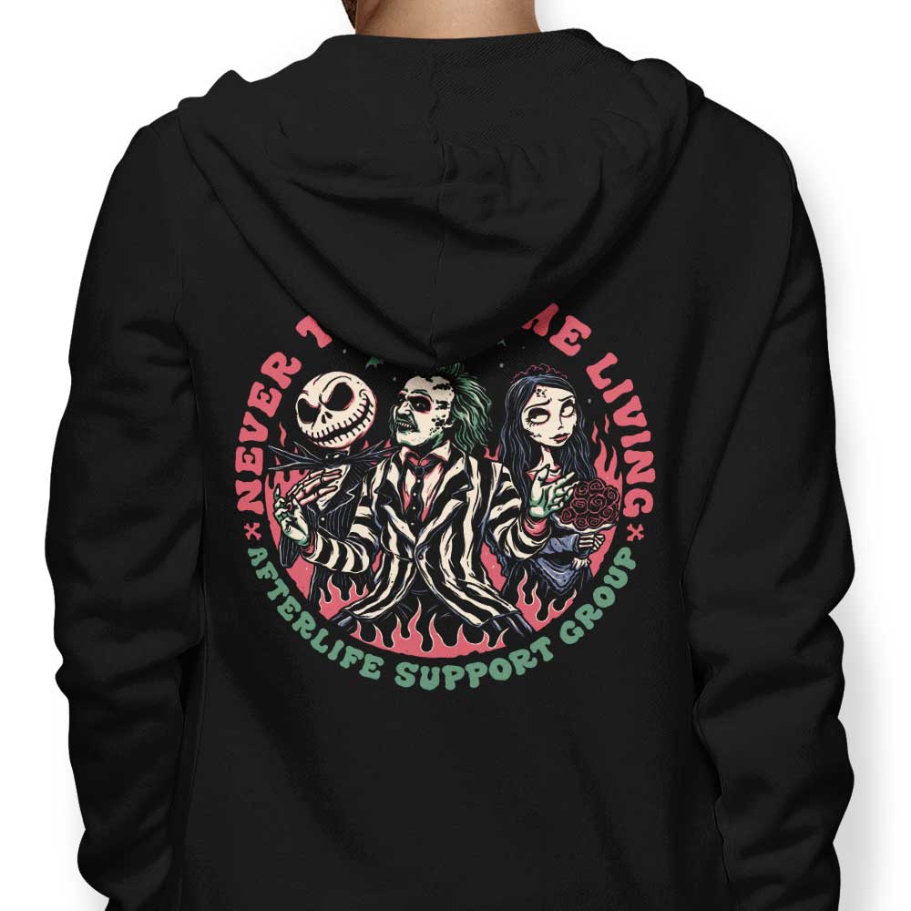 Afterlife Support Group - Adult & Kids T-Shirts, Sweatshirts & Hoodies apparel design preview 1