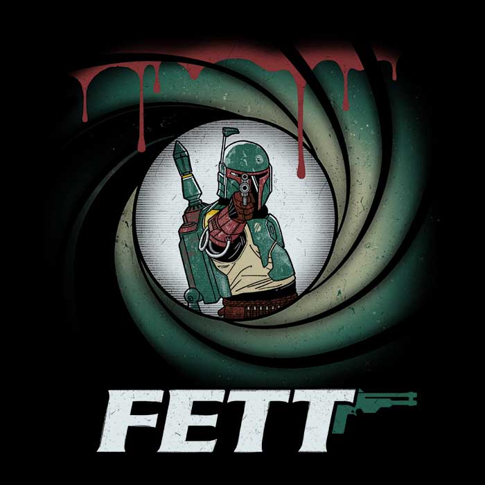 Agent Fett Men's Apparel - Adult & Kids T-Shirts, Sweatshirts & Hoodies apparel design preview 2