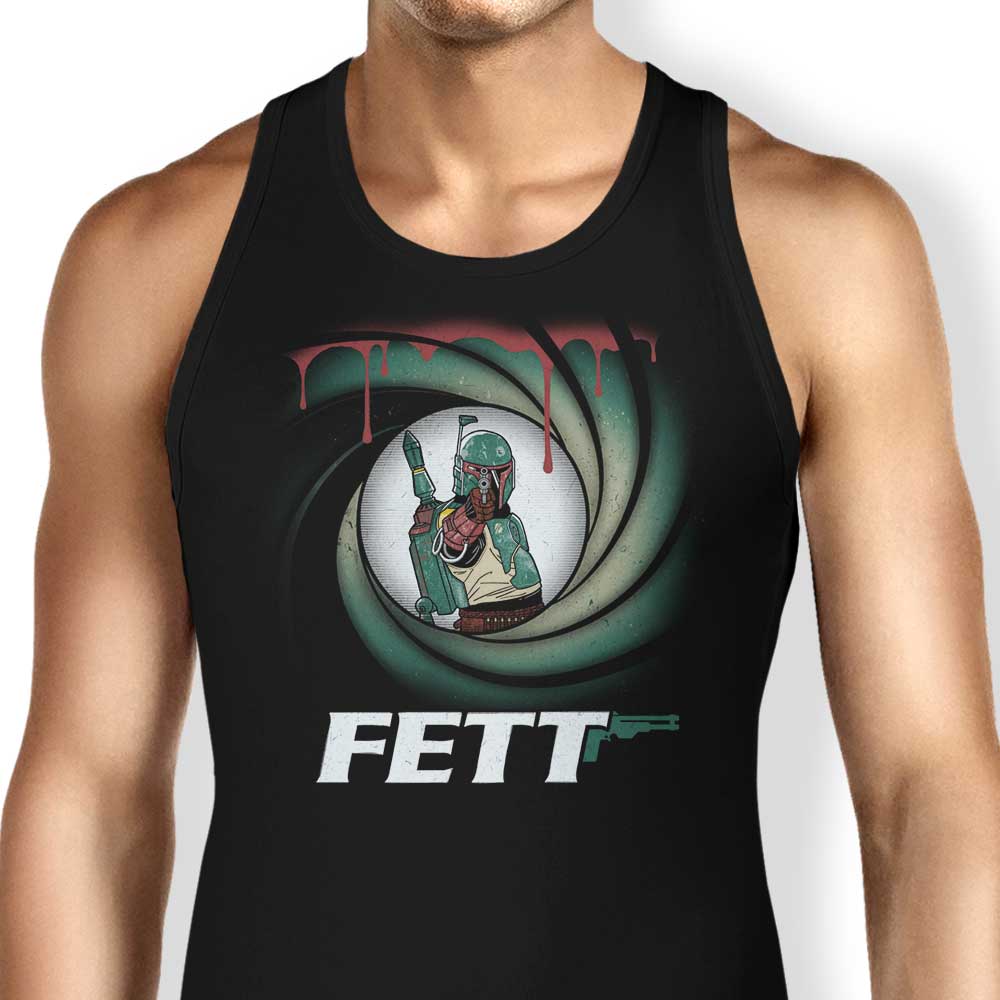 Agent Fett Tank Top - Adult & Kids T-Shirts, Sweatshirts & Hoodies apparel design preview 1