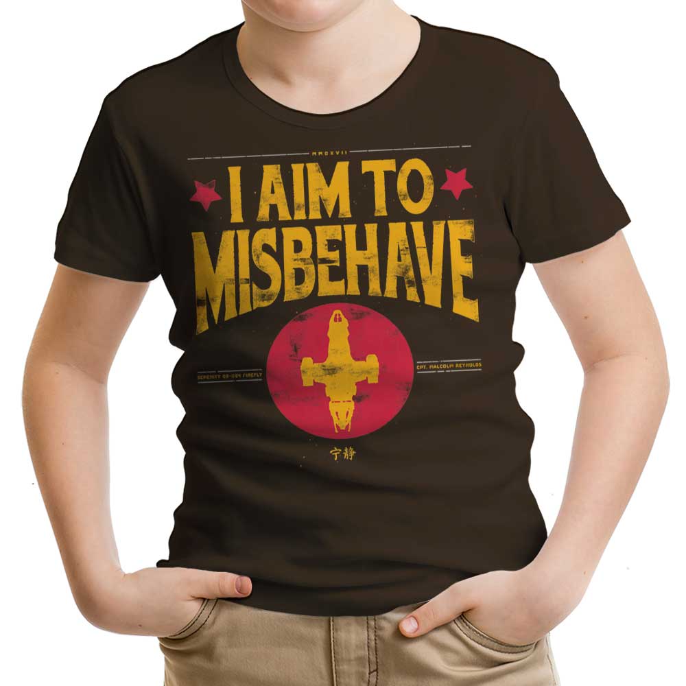Aim to Misbehave Youth Apparel - Adult & Kids T-Shirts, Sweatshirts & Hoodies apparel design preview 1