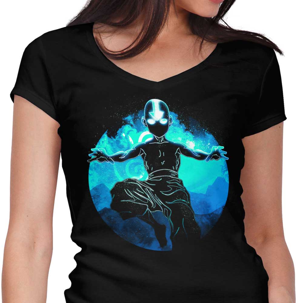 Air Soul Women's V-Neck - Adult & Kids T-Shirts, Sweatshirts & Hoodies apparel design preview 1