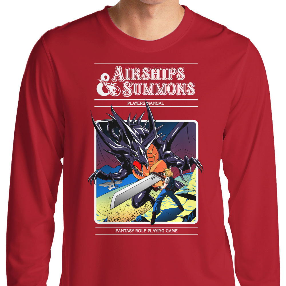 Airship and Summons - Adult & Kids T-Shirts, Sweatshirts & Hoodies apparel design preview 1