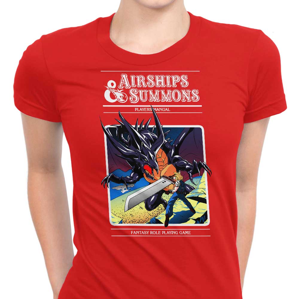 Airship and Summons Women's Apparel - Adult & Kids T-Shirts, Sweatshirts & Hoodies apparel design preview 1