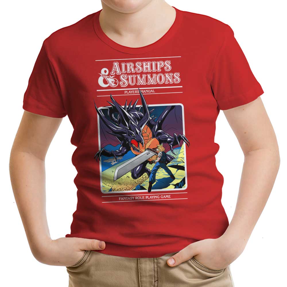 Airship and Summons Youth Apparel - Adult & Kids T-Shirts, Sweatshirts & Hoodies apparel design preview 1