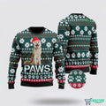 Akita Santa Printed Christmas Ugly Sweater product image