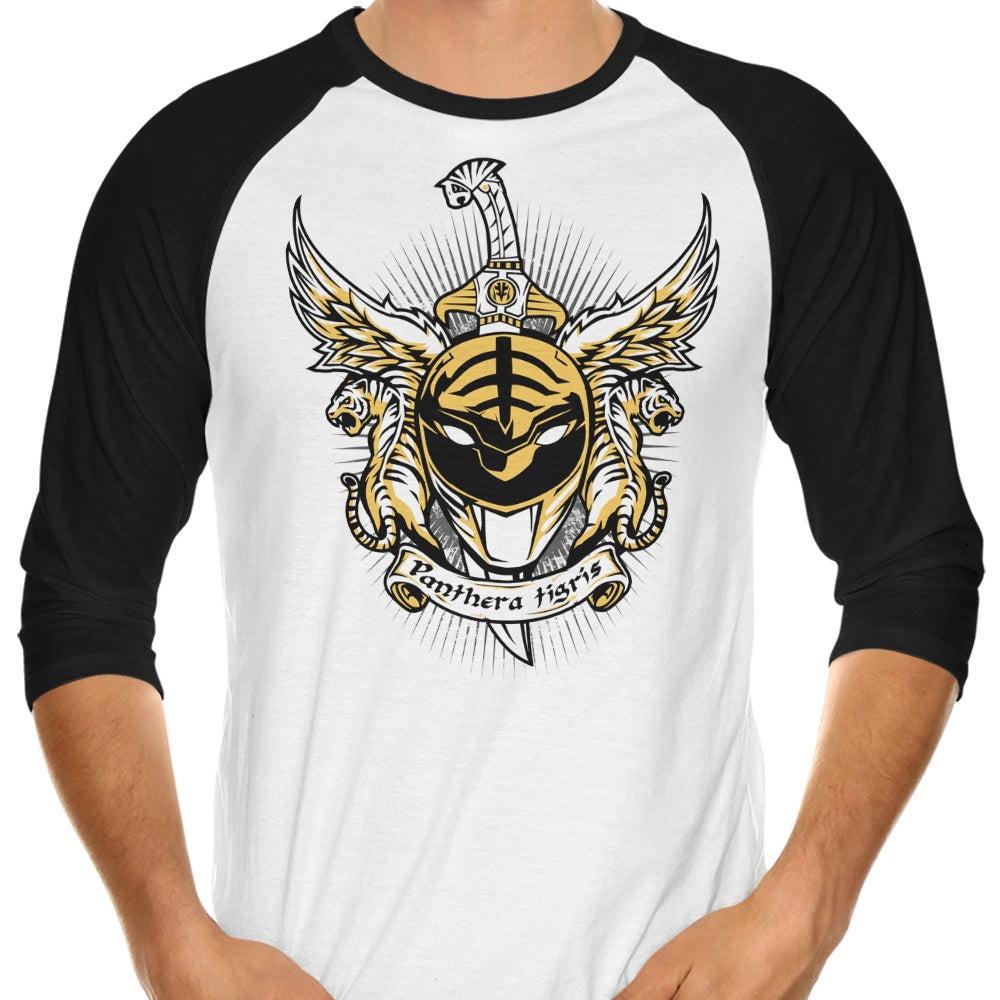 Albus Panthera Tigris 3/4 Sleeve Raglan - Adult & Kids T-Shirts, Sweatshirts & Hoodies apparel design preview 1