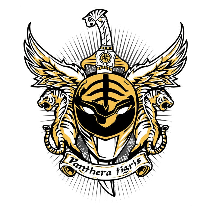 Albus Panthera Tigris 3/4 Sleeve Raglan - Adult & Kids T-Shirts, Sweatshirts & Hoodies apparel design preview 2