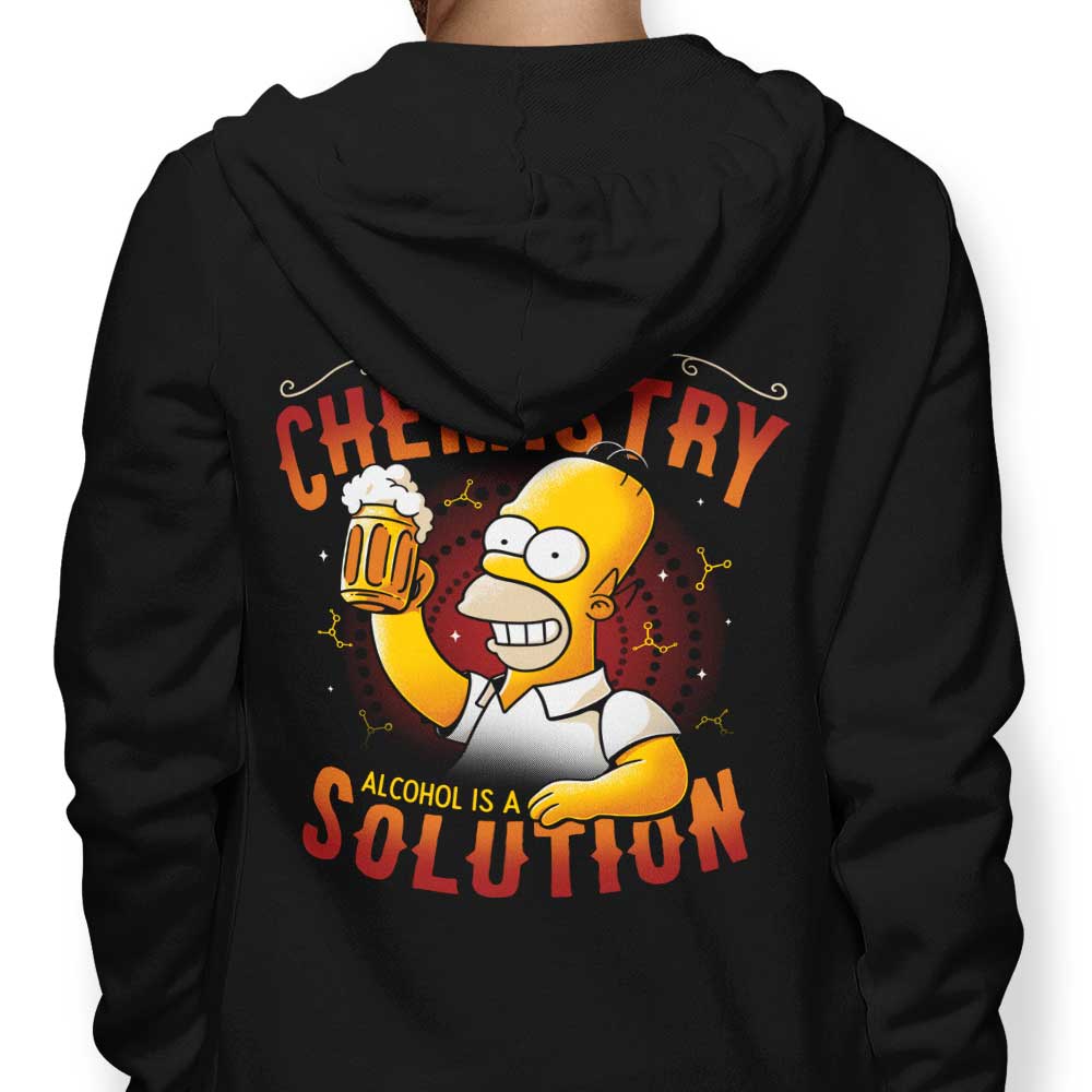 Alcohol is a Solution - Adult & Kids T-Shirts, Sweatshirts & Hoodies apparel design preview 1