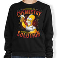 Alcohol is a Solution - Adult & Kids T-Shirts, Sweatshirts & Hoodies apparel design preview 1