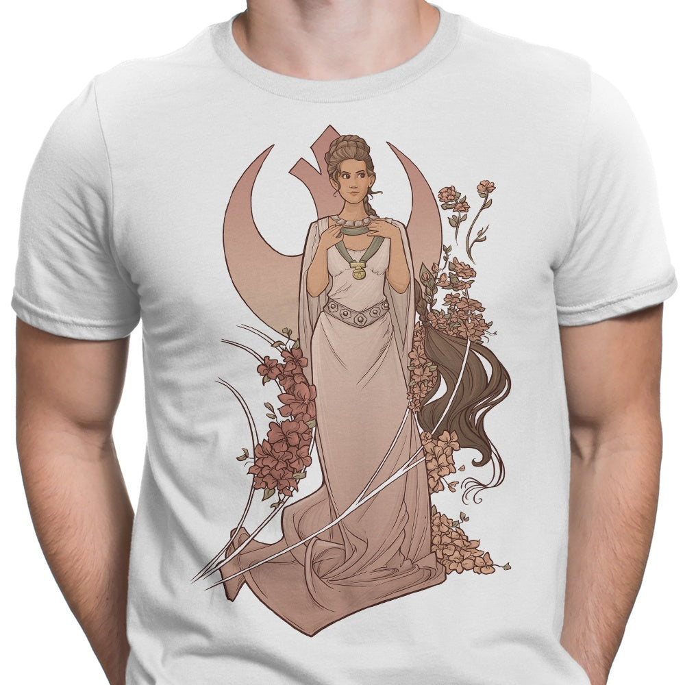 Alderaan Rose Men's Apparel - Adult & Kids T-Shirts, Sweatshirts & Hoodies apparel design preview 2