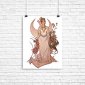 Alderaan Rose Poster - Adult & Kids T-Shirts, Sweatshirts & Hoodies apparel design preview 1