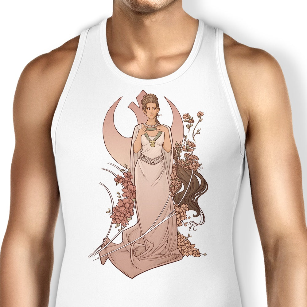 Alderaan Rose Tank Top - Adult & Kids T-Shirts, Sweatshirts & Hoodies apparel design preview 1