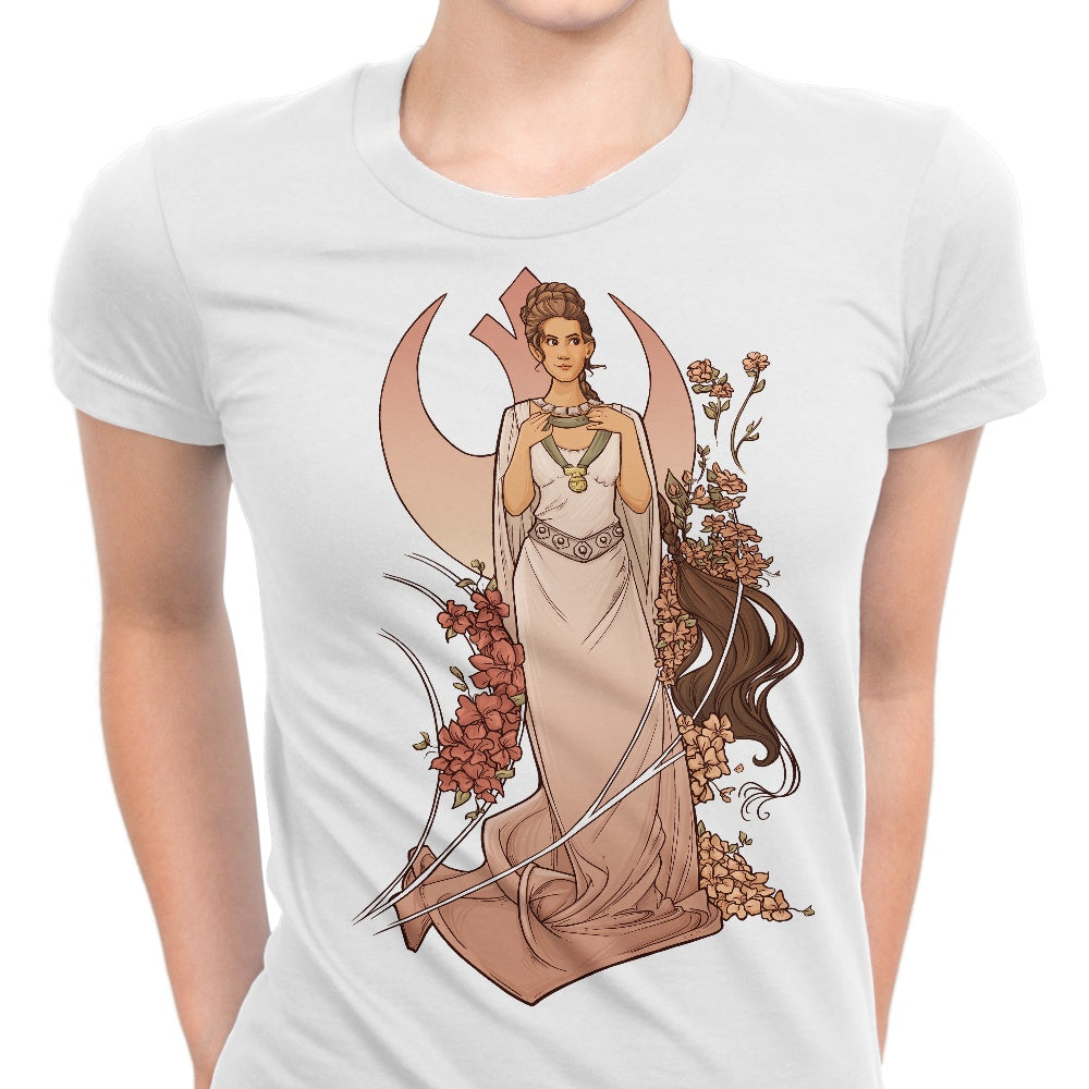 Alderaan Rose Women's Apparel - Adult & Kids T-Shirts, Sweatshirts & Hoodies apparel design preview 1