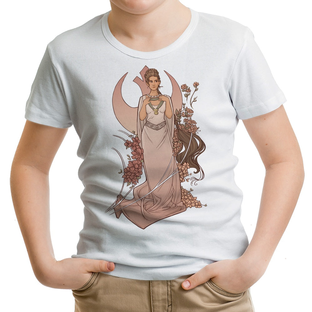 Alderaan Rose Youth Apparel - Adult & Kids T-Shirts, Sweatshirts & Hoodies apparel design preview 1