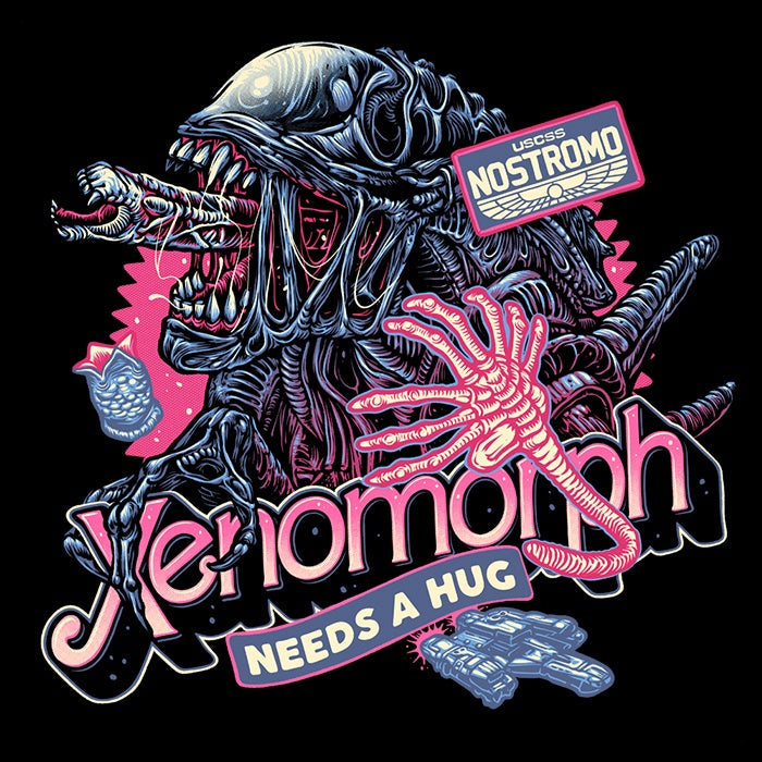 Alien Hug Men's Apparel - Adult & Kids T-Shirts, Sweatshirts & Hoodies apparel design preview 2