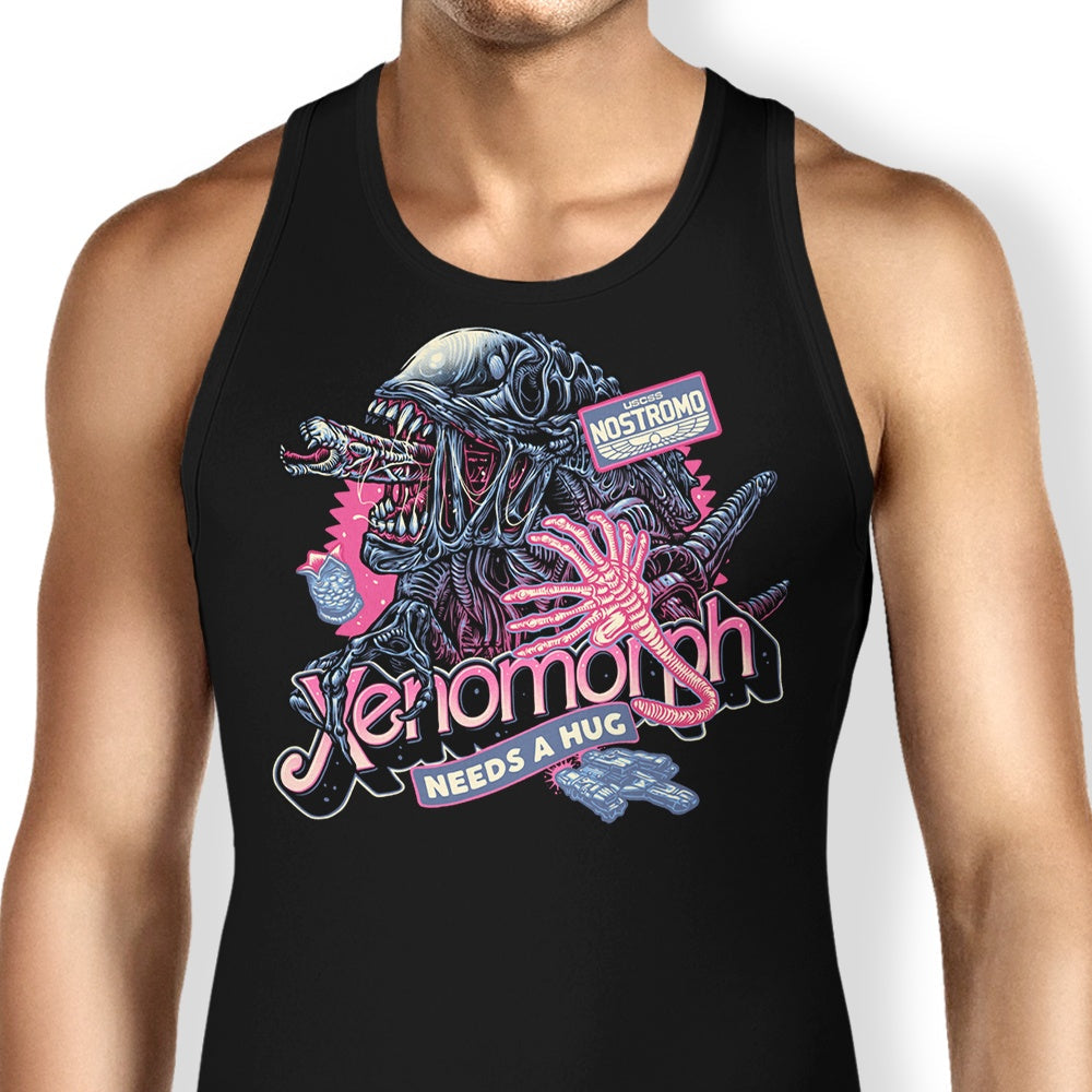 Alien Hug Tank Top - Adult & Kids T-Shirts, Sweatshirts & Hoodies apparel design preview 1