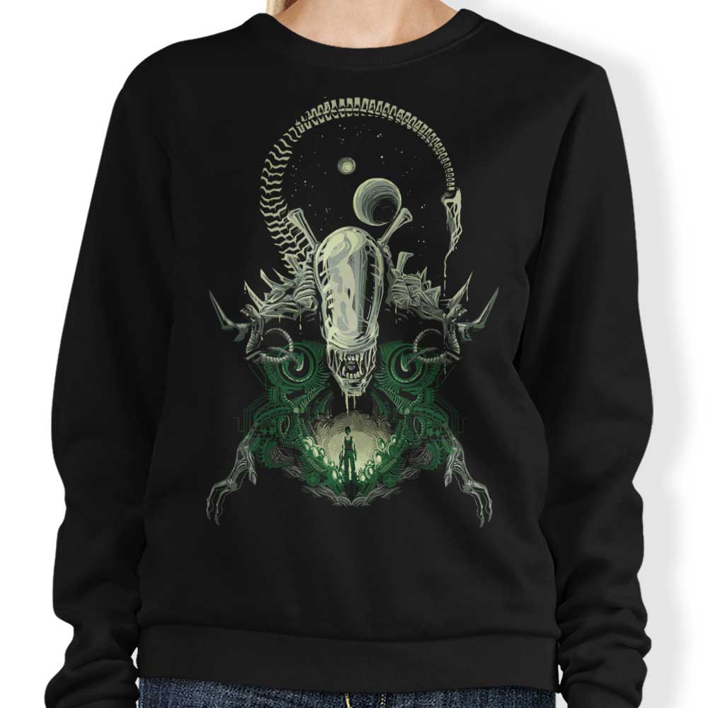 Alien Nightmare - Adult & Kids T-Shirts, Sweatshirts & Hoodies apparel design preview 1