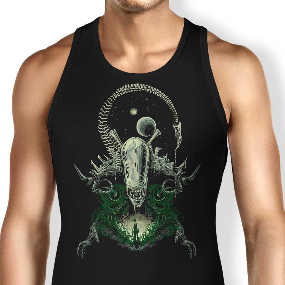 Alien Nightmare Tank Top - Adult & Kids T-Shirts, Sweatshirts & Hoodies apparel design preview 1