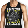 Alien Survivor Tank Top - Adult & Kids T-Shirts, Sweatshirts & Hoodies apparel design preview 1