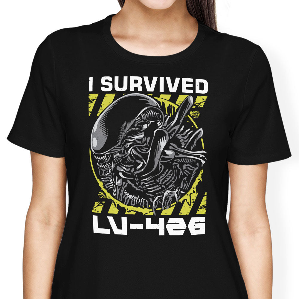 Alien Survivor Women's Apparel - Adult & Kids T-Shirts, Sweatshirts & Hoodies apparel design preview 1