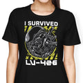 Alien Survivor Women's Apparel - Adult & Kids T-Shirts, Sweatshirts & Hoodies apparel design preview 1