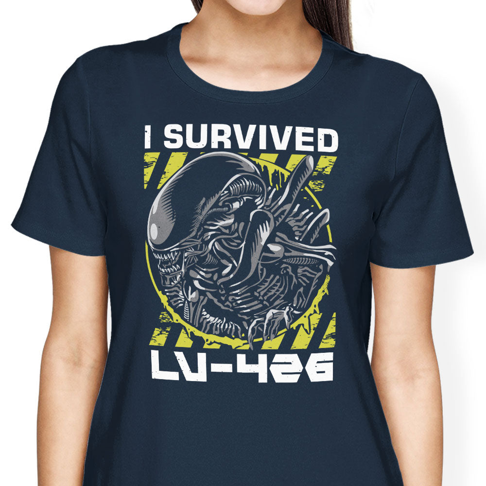 Alien Survivor Women's Apparel - Adult & Kids T-Shirts, Sweatshirts & Hoodies apparel design preview 2