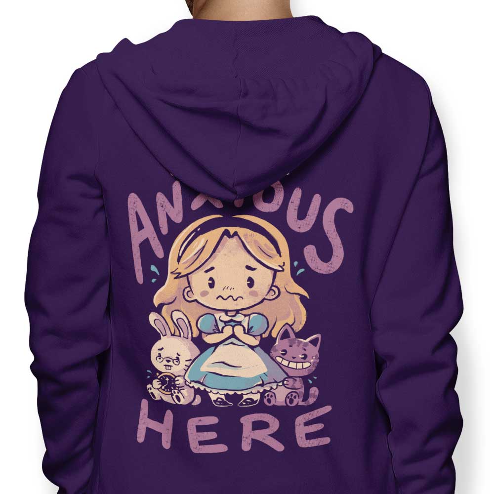 All Anxious Here - Adult & Kids T-Shirts, Sweatshirts & Hoodies apparel design preview 1
