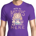 All Anxious Here Men's Apparel - Adult & Kids T-Shirts, Sweatshirts & Hoodies apparel design preview 1