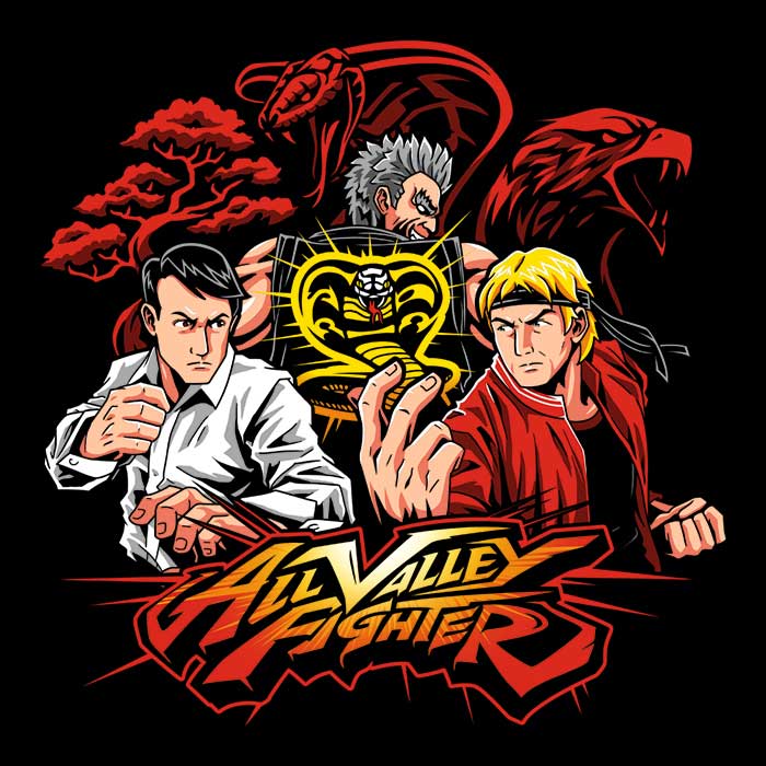 All Valley Fighter Men's Apparel - Adult & Kids T-Shirts, Sweatshirts & Hoodies apparel design preview 2