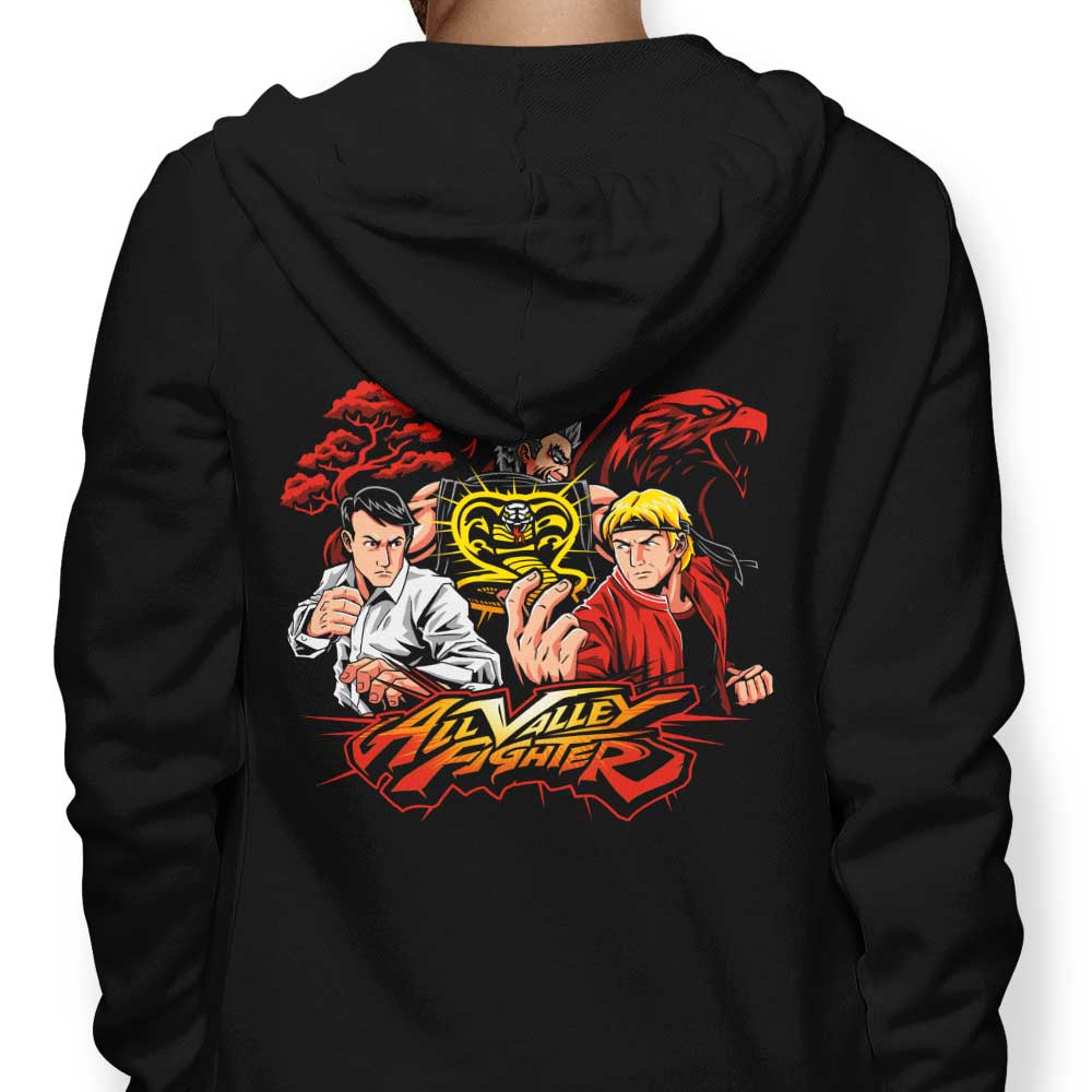 All Valley Fighter - Adult & Kids T-Shirts, Sweatshirts & Hoodies apparel design preview 1