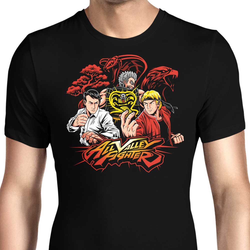 All Valley Fighter Men's Apparel - Adult & Kids T-Shirts, Sweatshirts & Hoodies apparel design preview 1