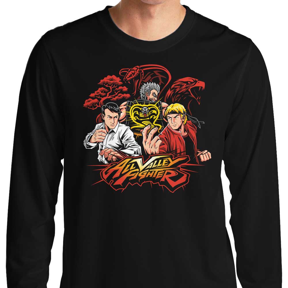 All Valley Fighter - Adult & Kids T-Shirts, Sweatshirts & Hoodies apparel design preview 1