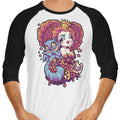 All Ways Are The Queen's Way 3/4 Sleeve Raglan - Adult & Kids T-Shirts, Sweatshirts & Hoodies apparel design preview 1