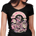 All You Can Eat Women's V-Neck - Adult & Kids T-Shirts, Sweatshirts & Hoodies apparel design preview 1