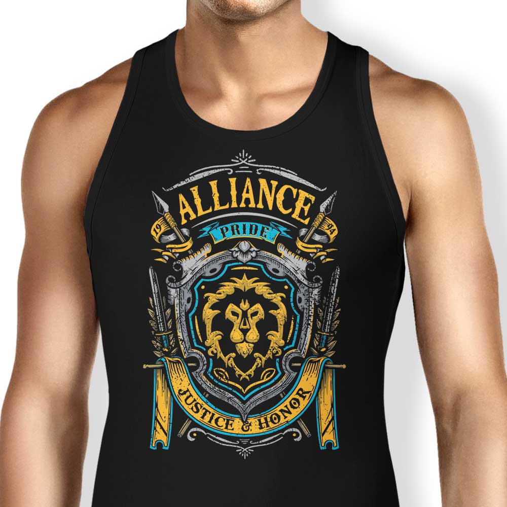 Alliance Pride Tank Top - Adult & Kids T-Shirts, Sweatshirts & Hoodies apparel design preview 1
