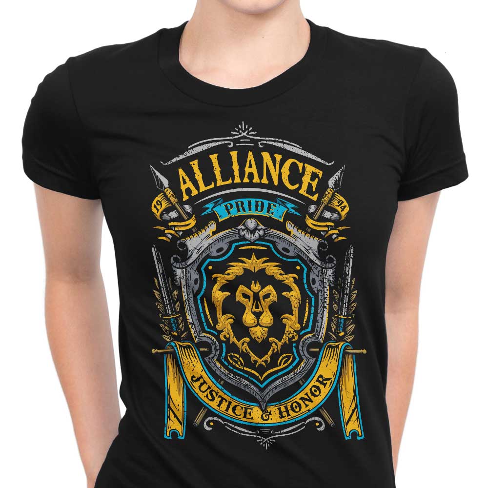 Alliance Pride Women's Apparel - Adult & Kids T-Shirts, Sweatshirts & Hoodies apparel design preview 1