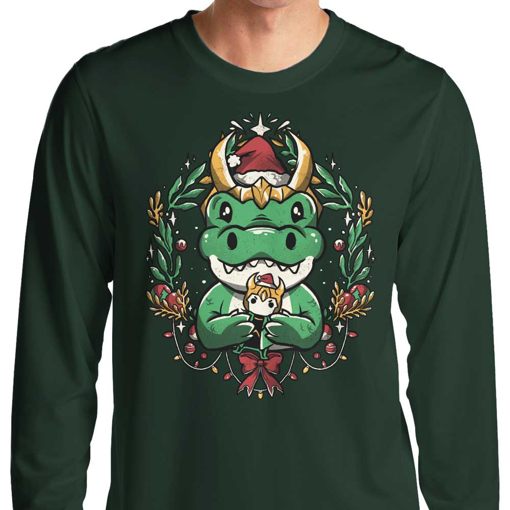 Alligator Christmas - Adult & Kids T-Shirts, Sweatshirts & Hoodies apparel design preview 1